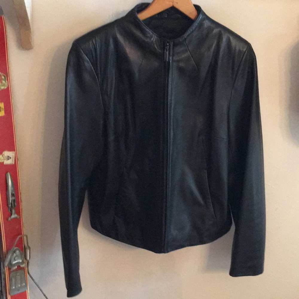 Lamb Leather Jacket - image 1
